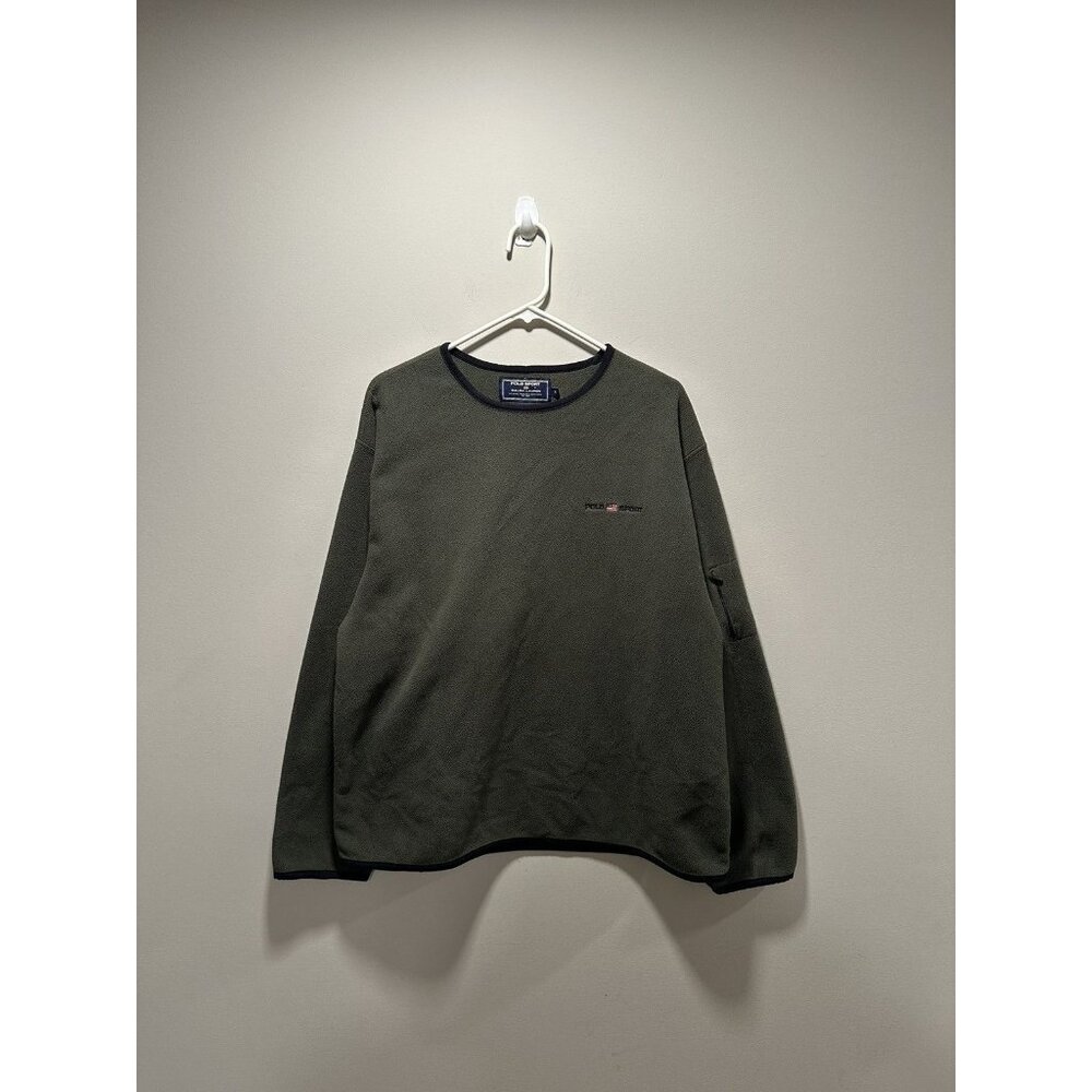 Mens Vintage Polo Sport Ralph Lauren Fleece sweatshirt rare